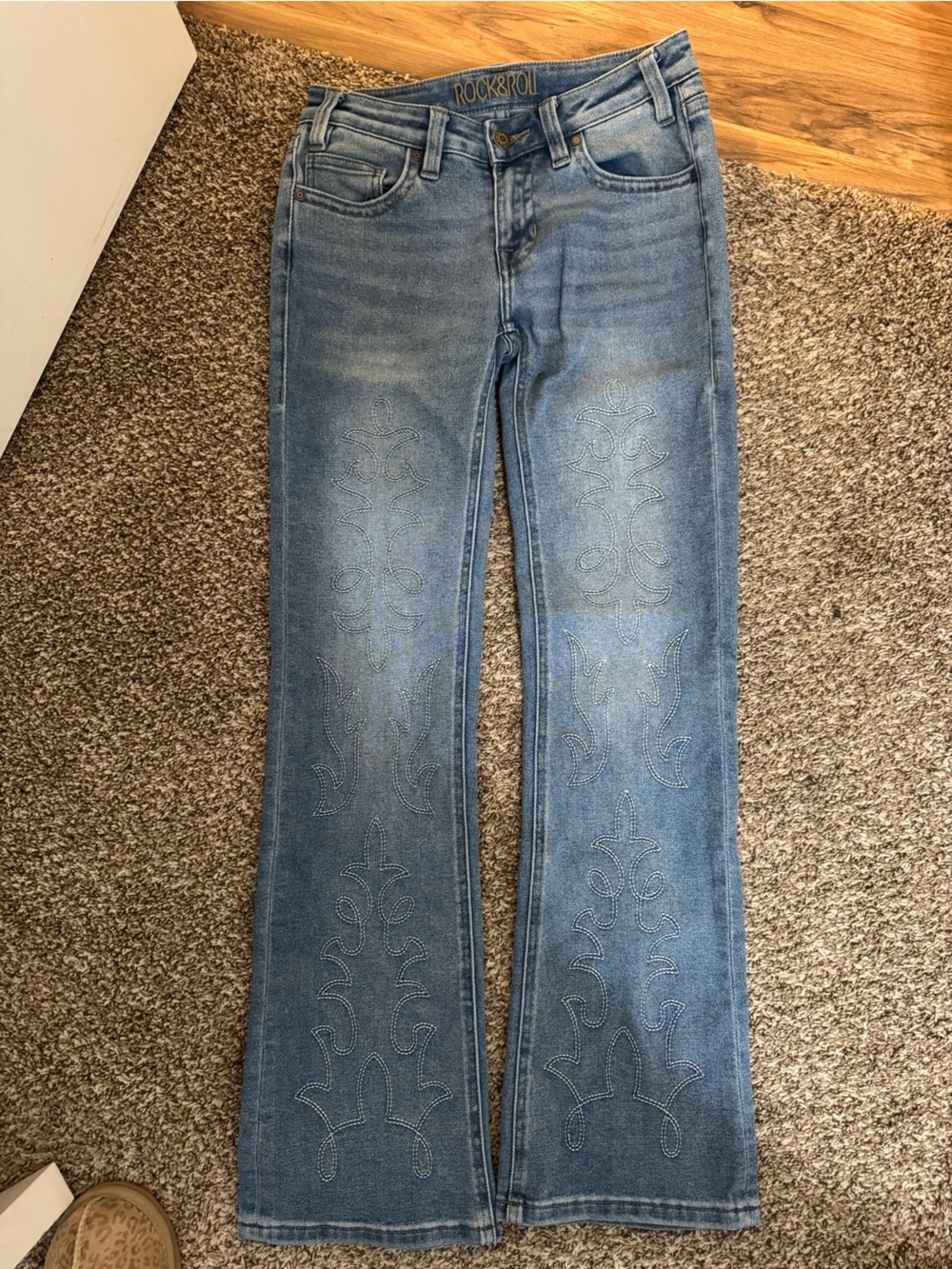 Boot Stitch Rock&Roll Denim Jeans